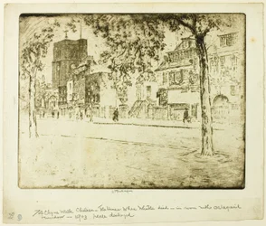 Maison où Whistler est mort