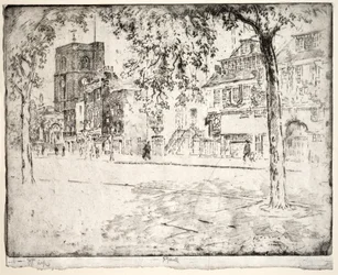 Maison où Whistler est mort