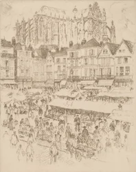 La Place, Beauvais, 1907