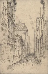 Lower Broadway, 1904