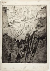 Palissades et palais