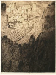 Palisades et palais, New York