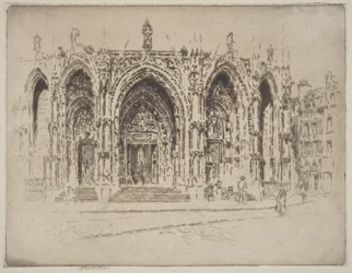 Porche de Saint-Maclou, Rouen