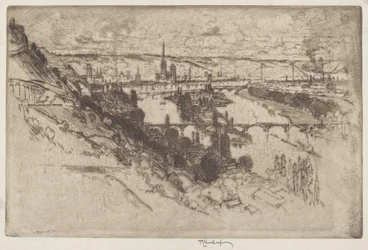 Rouen, depuis Bon Secours