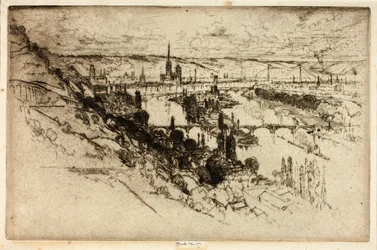 Rouen, depuis Bon Secours