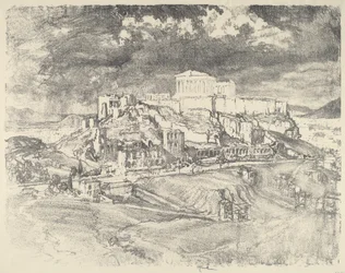Tempête derrière l