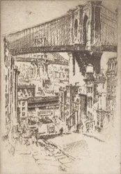 Les Ponts, de Brooklyn, 1921