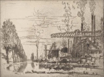 Le Canal de Bruxelles, Un Hobbema moderne, 1910