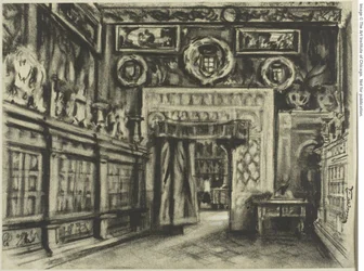 La salle capitulaire, cathédrale de Tolède