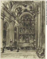 Les cloîtres gothiques joyeux, Tolède