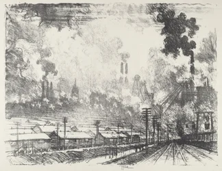 La Mine de charbon, 1916