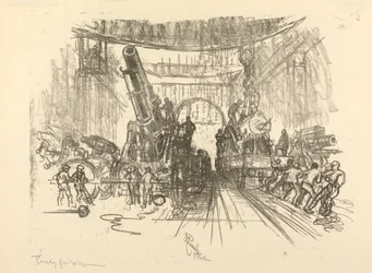La série de la guerre anglaise : W. 453. Prêt pour la guerre