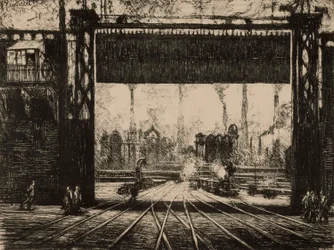 La Porte de Fer - Charleroi, de la série Belgique