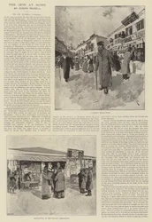 Le Juif chez lui, par Joseph Pennell