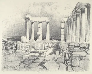 La mer sombre comme le vin, Sounion