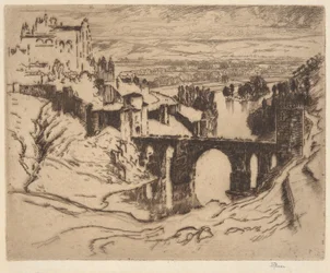 Sans titre [Pont Saint-Martin, Tolède]