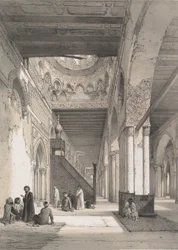 Intérieur, Mosquée d’Ibn Touloun, 1843