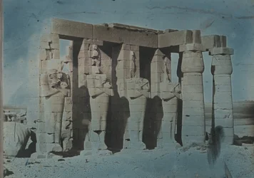 Ramesseum, Thèbes, 1844