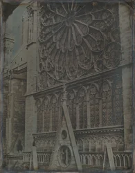 Rosace, cathédrale Notre-Dame, Paris, 1841