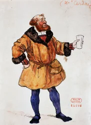 Costume pour le personnage de Brander dans La Damnation de Faust d
