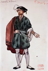 Costume pour le personnage de Faust dans La Damnation de Faust d
