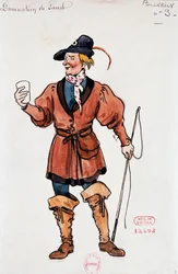 Costume pour les habitués de la taverne dans La Damnation de Faust d