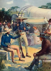 Colons de 1820 et leurs convois boers, 1909