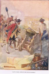 Clive a tiré lui-même un des canons