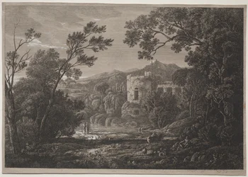 Une vue italienne, c. 1810