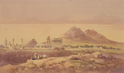 Le temple de Zeus Olympien, Athènes