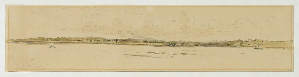 La rade de Point de Galle à Ceylan (Sri Lanka)