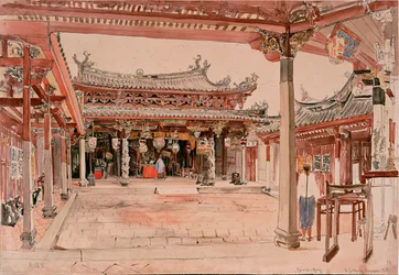 La frégate autrichienne Novara