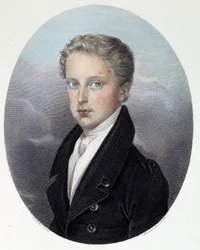 Portrait du duc de Reichstadt (1811-1832), fils de Napoléon Ier et de Marie-Louise d