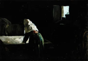 Une Femme Lavant