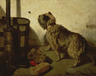 Le chien et la mouche, 1856