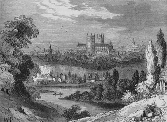 Exeter, vers 1880