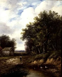 Le chemin près de l
