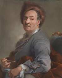 Autoportrait au bonnet de fourrure
