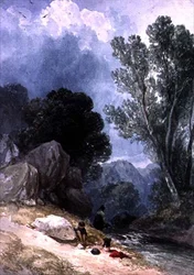 Paysage avec figures