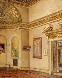 Coin nord-est de la galerie, Chiswick House