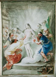 Le Christ ressuscité apparaît aux disciples