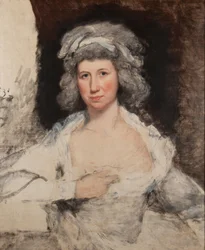 Elizabeth Powel par Joseph Wright, vers 1793