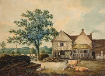Cour de Ferme près de Aston Hall