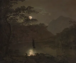 Un Lac au Clair de Lune