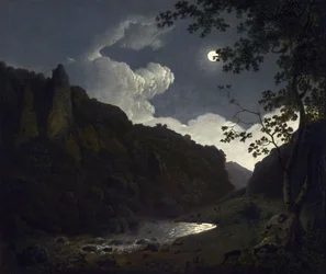 Dovedale au clair de lune