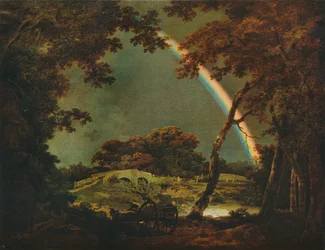 Paysage avec effet d