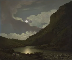 Matlock Tor au clair de lune