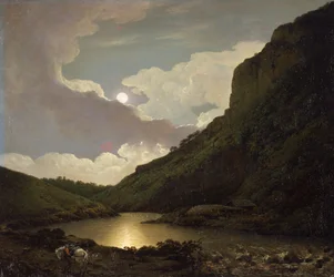 Matlock Tor au clair de lune