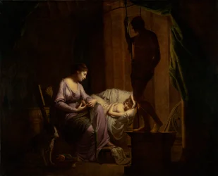 Pénélope défaisant sa toile, 1783-4