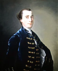 Portrait de Sampson Copestake (d.1781) de Kirk Langley